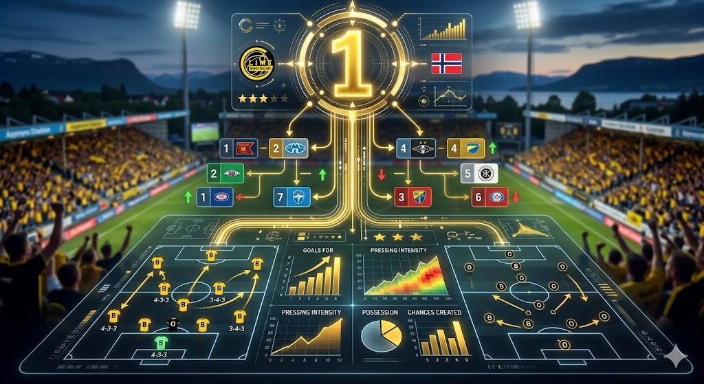 Bodø/Glimt tabeller: Analyse av den gule dominansen i 2025