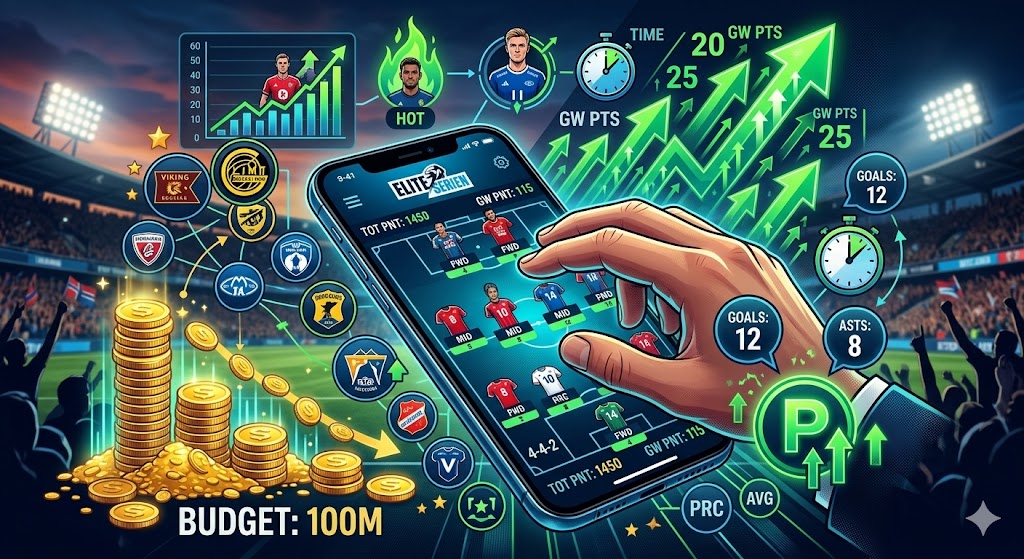 Eliteserien Fantasy: Komplett guide til suksess i 2025